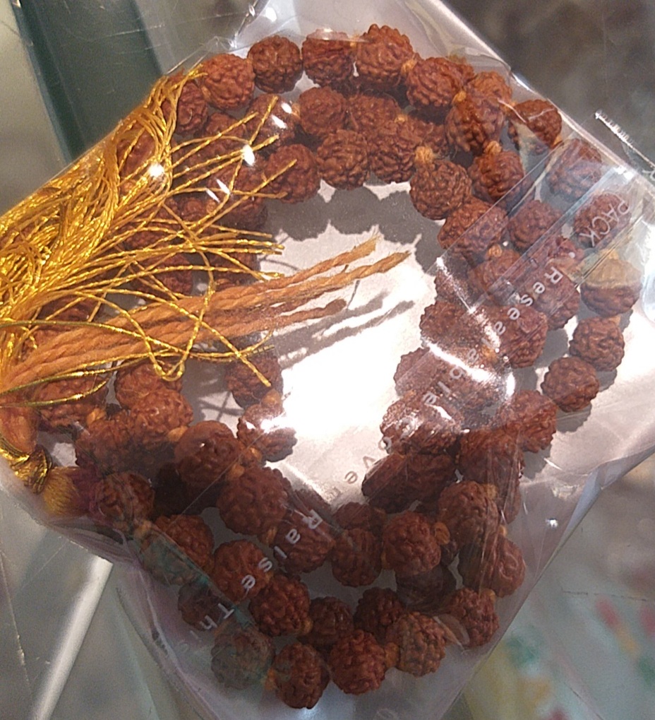 Rudraksha beads