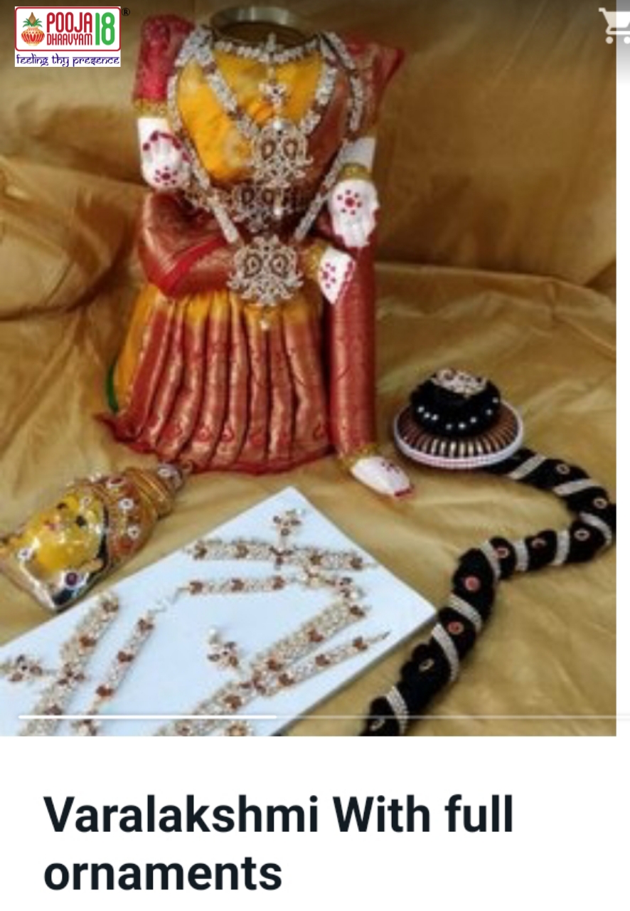 Varalakshmi with full ornaments